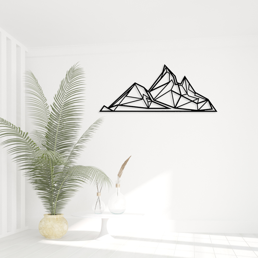 Nature Geometric Mountain Wall Hanging 2