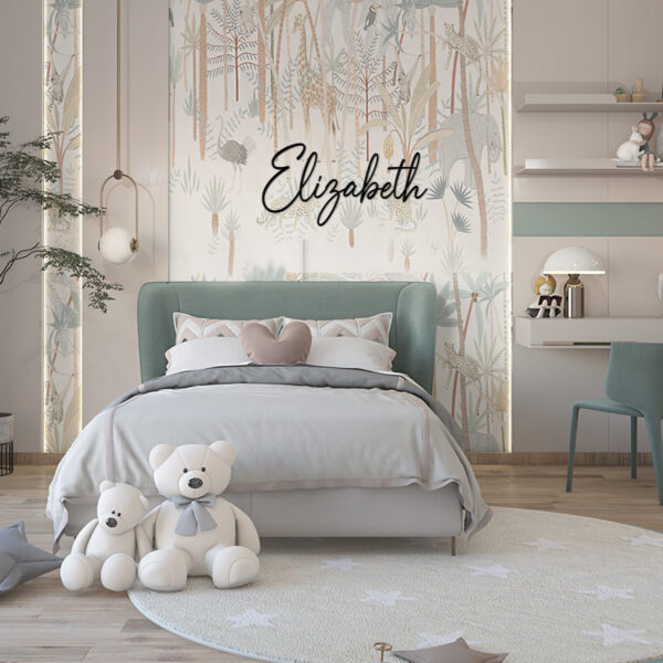 Elizabeth Name Cutout